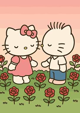 Hello Kitty and Dear Daniel Romance