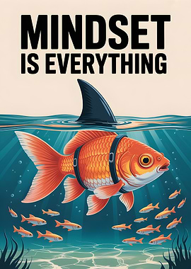 Mindset is Everything: Fish with Shark Fin