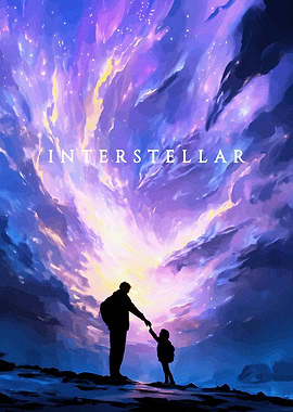 Interstellar: Father and Child Silhouette