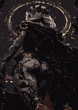 Marble Queen with Crown and Cape, adventure game 33