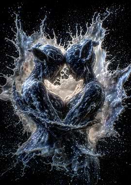 Water Spirits Embrace