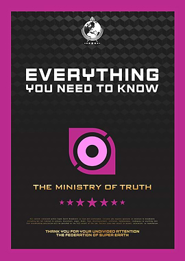 Super Earth's Ministry of Truth Broadcast