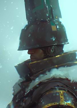 Futuristic Soldier Portrait