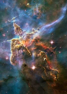 Cosmic Pillars of Creation Nebula