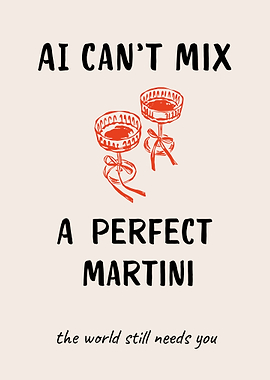 AI Can't Mix a Perfect Martini