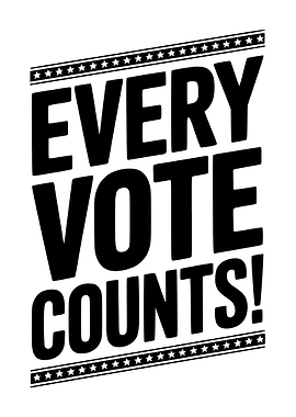 Every Vote Counts Poster