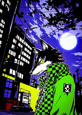 Midnight Cyber-Wolf