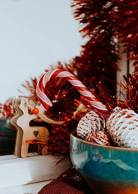 Festive Christmas Still Life