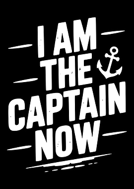 I am the captain now text art