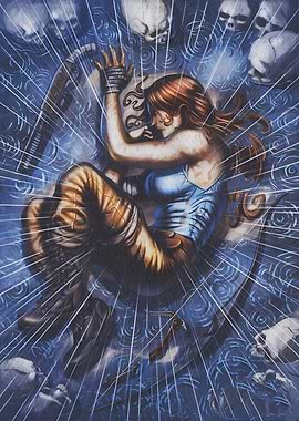 Lara Croft in Perilous Dreamscape