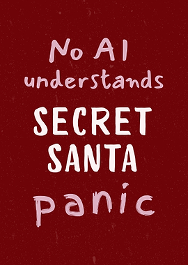 Funny Christmas AI Text Art