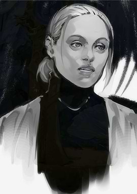 Monochrome Portrait of a Woman