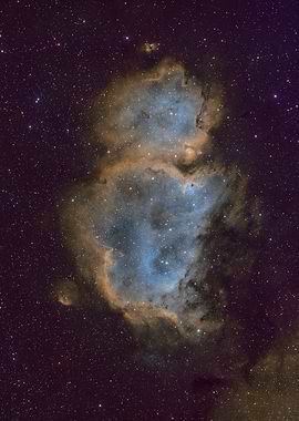 Soul Nebula in Deep Space