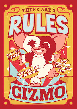 Gizmo's Three Rules: A Gremlins Tribute