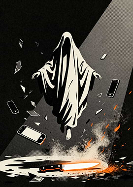 Digital Detox: Ghost, Phones, and Knife