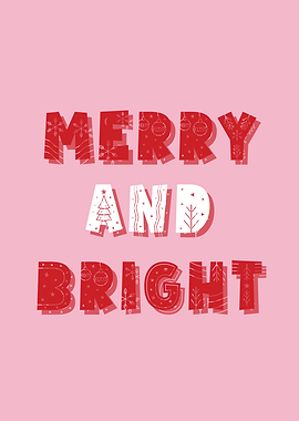 Merry and Bright Holiday Greeting