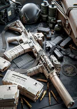 Tactical Gear Still Life