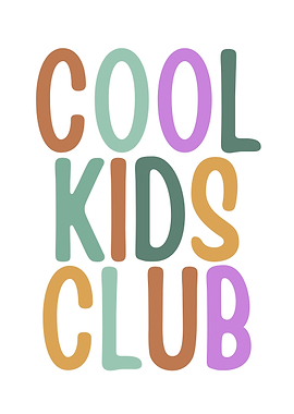 Cool Kids Club Colorful