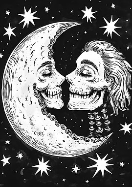 Skeletal Moon Kiss