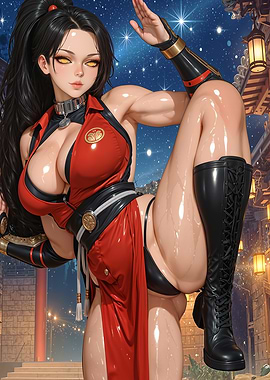 Anime Crimson Street Warrior