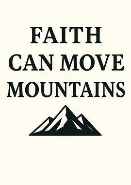 Faith Can Move Mountains