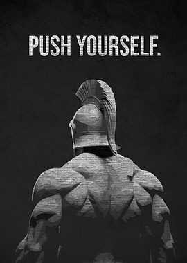 Push Yourself Spartan Motivation