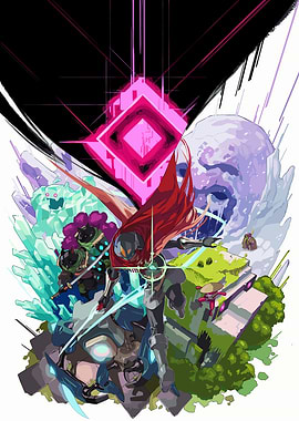 Dead Cells Game Illustration