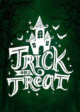 Trick or Treat Halloween Illustration