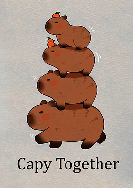 Capy together