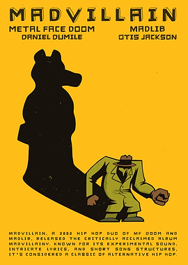 Madvillain Album Cover Art