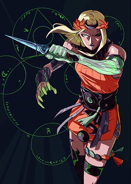 Hades 2 Game Character Illustration