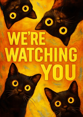 We're Watching You - Black Cats