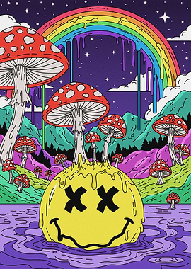 Melted Dreams in the Mushroom Valley