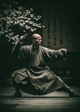 Martial Arts Master in Action