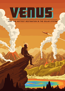Venus Retro Sci-Fi