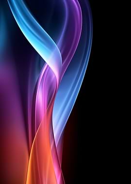 Abstract Colorful Swirls