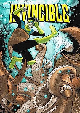 Invincible Comic Book Cover Art