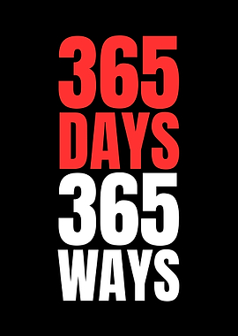 365 Days 365 Ways