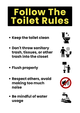 Toilet Rules