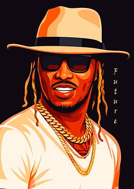 Future Portrait Illustration