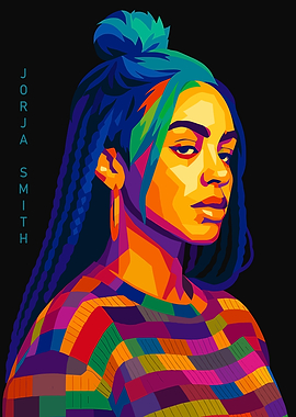 Jorja Smith Pop Art Portrait