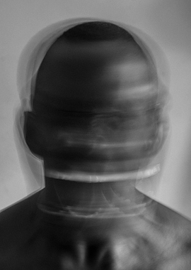 Abstract Portrait in Motion Blur