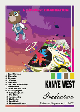 Kanye West Graduation Album Cover