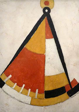 Abstract Geometric Painting by Harold van Hest