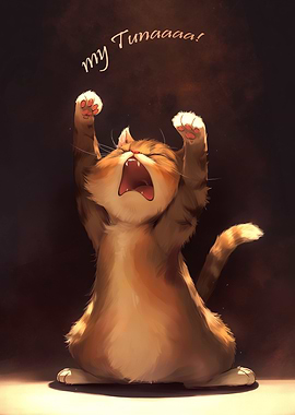 Cat Yelling 'My Tunaaa!'