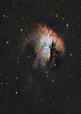 Nebula in Starry Space