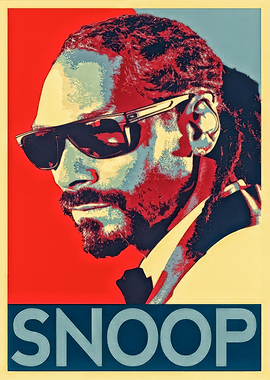 Snoop Dogg Portrait Art