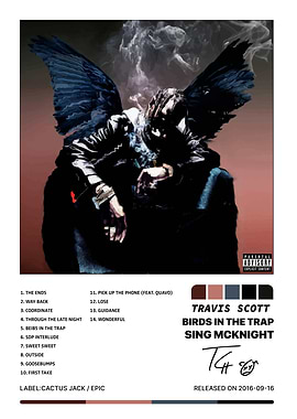 Travis Scott - Birds in the Trap album cover