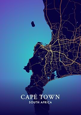 Cape Town City Map