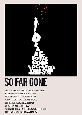 Drake So Far Gone Album Cover